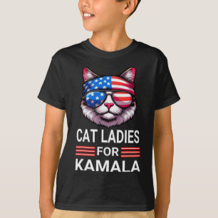 T-shirt Harris Wheimer 2024 Drôle Élection Chat Kamala Har