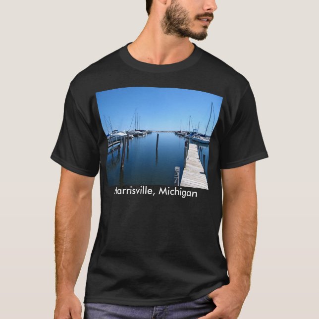 T-shirt Harrisville Michigan (Devant)