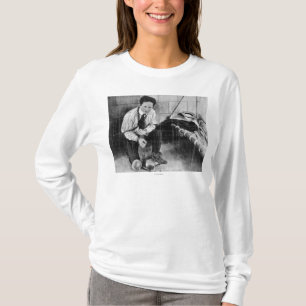 T-shirt Harry Houdini environ à échapper de la prison