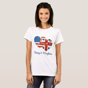 T-shirt Harry & Meghan Mariage, 19 mai 2018