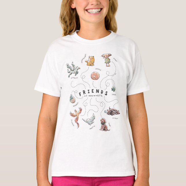 T-shirt HARRY POTTER™ | Amis de Poudlard (Devant)