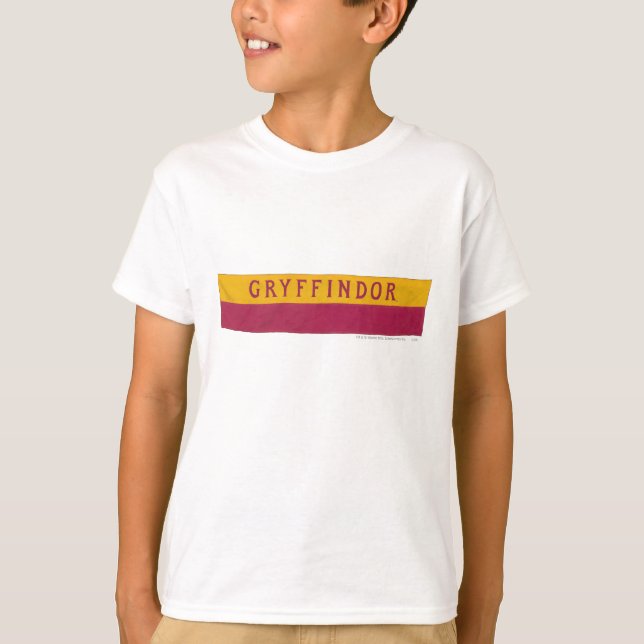 T-shirt Harry Potter| Bannière Gryffindor (Devant)