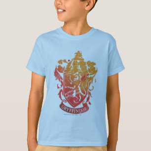 T-shirt Harry Potter Blason de Gryffondor - Éclaboussé