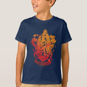 T-shirt Harry Potter Blason de Gryffondor - Éclaboussé