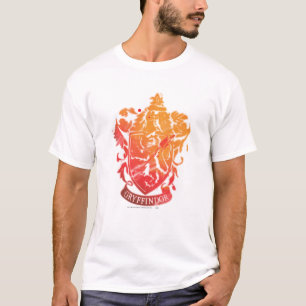 T-shirt Harry Potter Blason de Gryffondor - Éclaboussé