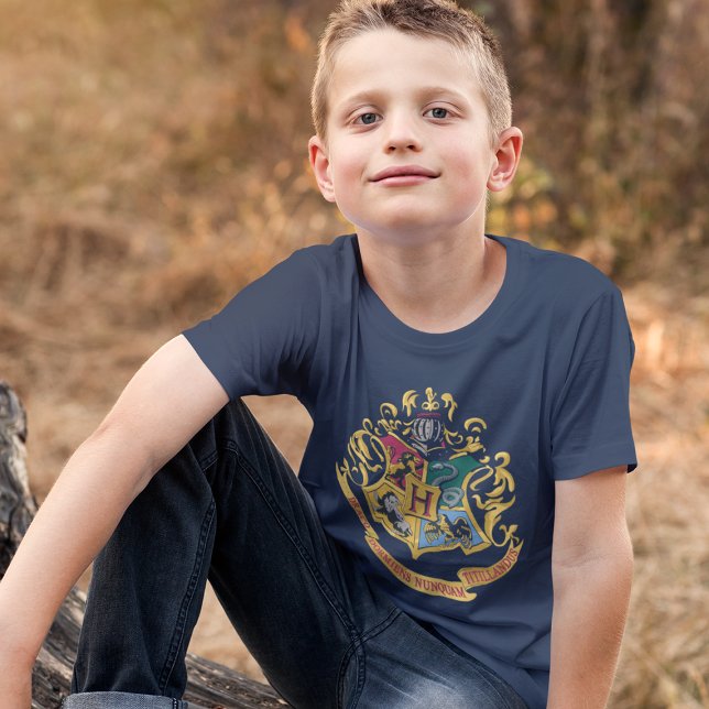 T-shirt Harry Potter | Blason de Poudlard - Couleurs compl (Créateur téléchargé)