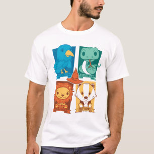T-SHIRT HARRY POTTER™   CARTOON HOGWARTS™ MAISONS