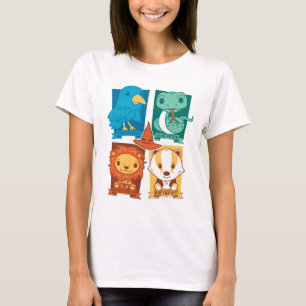T-SHIRT HARRY POTTER™   CARTOON HOGWARTS™ MAISONS