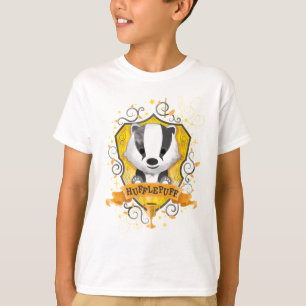 T-shirt Harry Potter   Charme HUFFLEPUFF™ Crest