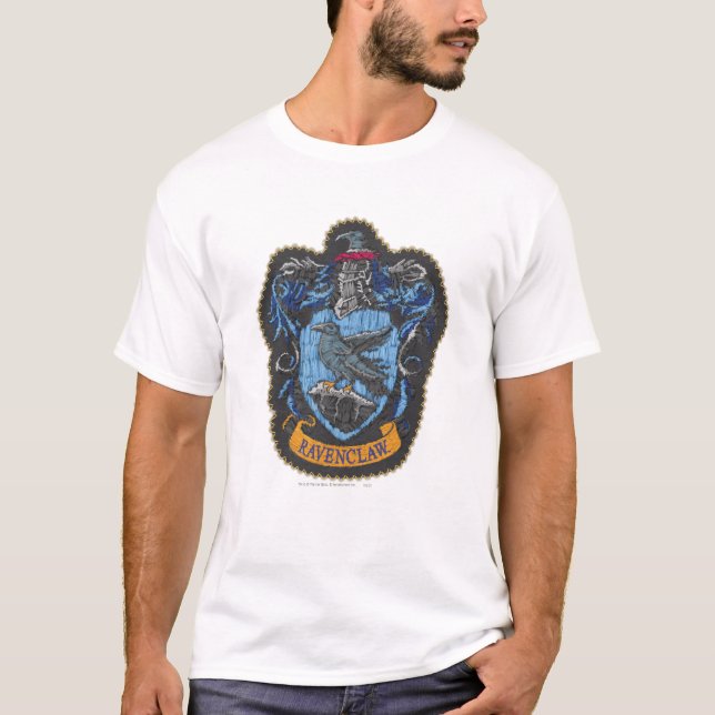 T-shirt Harry Potter | Classic Crest de Ravenclaw (Devant)