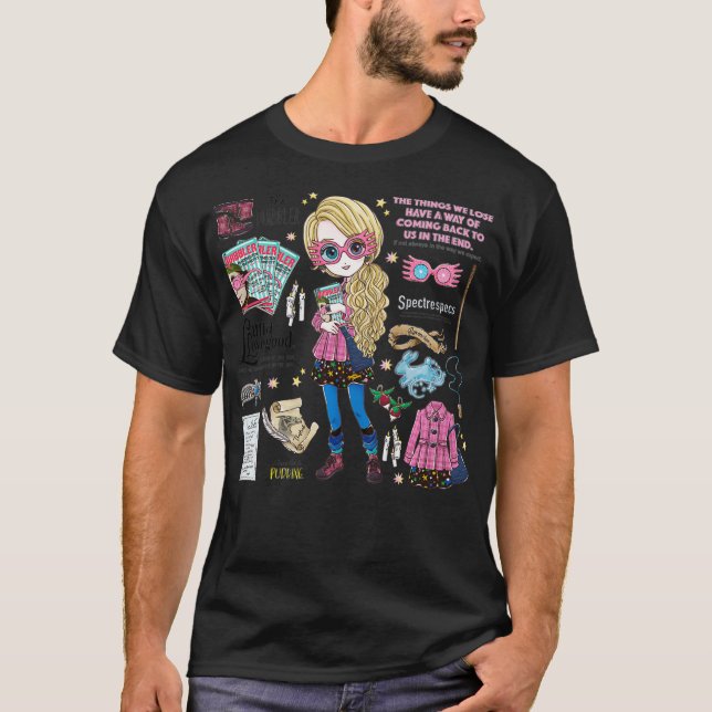 T-shirt Harry Potter Everything that is Luna Lovegood  (Devant)