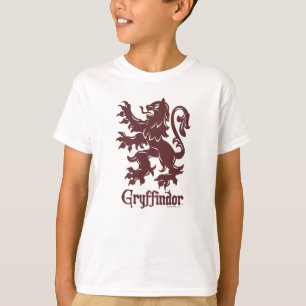 T-shirt Harry Potter   Gryffindor Lion Graphic