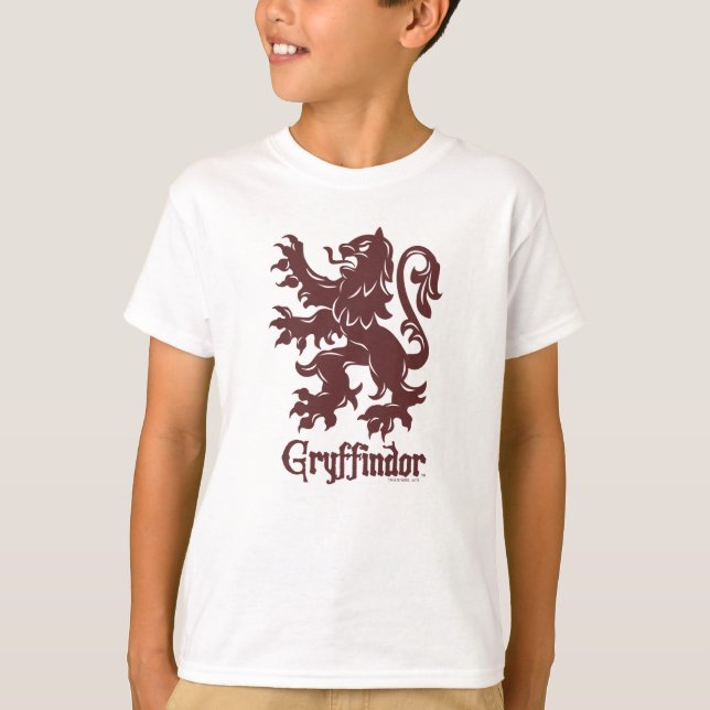 T-shirt Harry Potter | Gryffindor Lion Graphic (Devant)