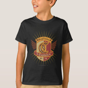 T-shirt Harry Potter   Gryffindor QUIDDITCH� Captain Emble