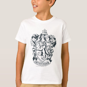 T-shirt Harry Potter   Gryffindor Stencil Esquisse