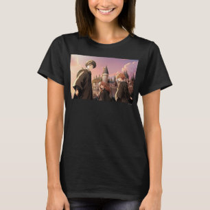 T-shirt HARRY POTTER™ Hermione & Ron HOGWARTS™ Scène d'ani