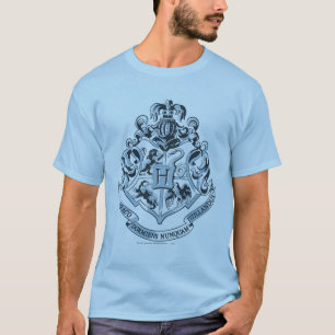 T-shirt Harry Potter Hogwarts Crest - Blue