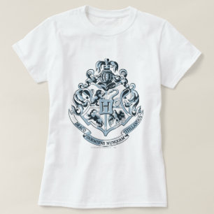 T-shirt Harry Potter  Hogwarts Crest - Blue