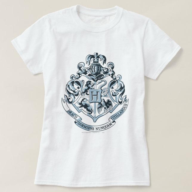 T-shirt Harry Potter| Hogwarts Crest - Blue (Design devant)