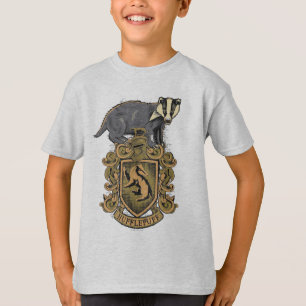 T-shirt Harry Potter   Hufflepuff Crest with Badger