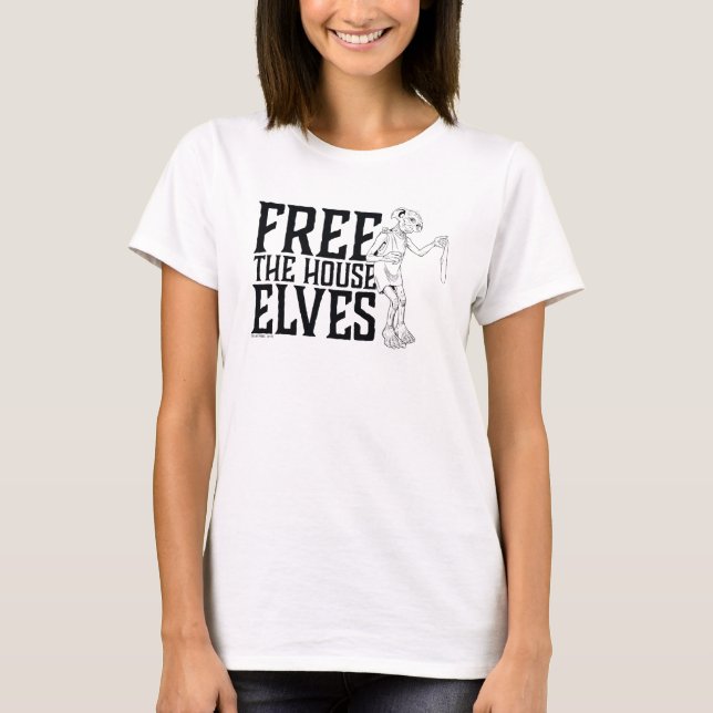 T-shirt Harry Potter | Libérez La Maison Elves (Devant)