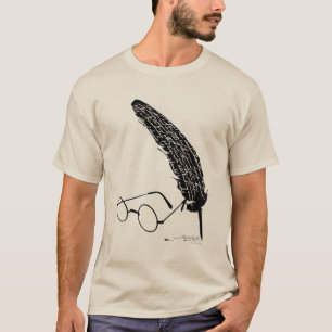 T-shirt Harry Potter Lunettes et plume