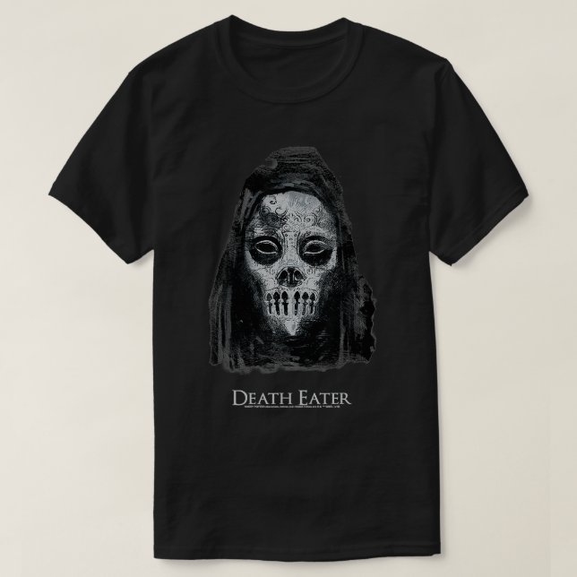 T-shirt Harry Potter Portrait de mangeur de mort (Design devant)