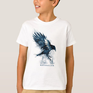 T-shirt Harry Potter RAVENCLAW™ Corbeau à l'aquarelle