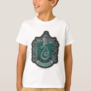 T-shirt Harry Potter  Retro Mighty Slytherin Crest