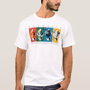 T-shirt Harry Potter Sigles de maison HOGWARTS™