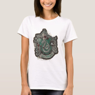 T-shirt Harry Potter   Slytherin Crest - Vintage