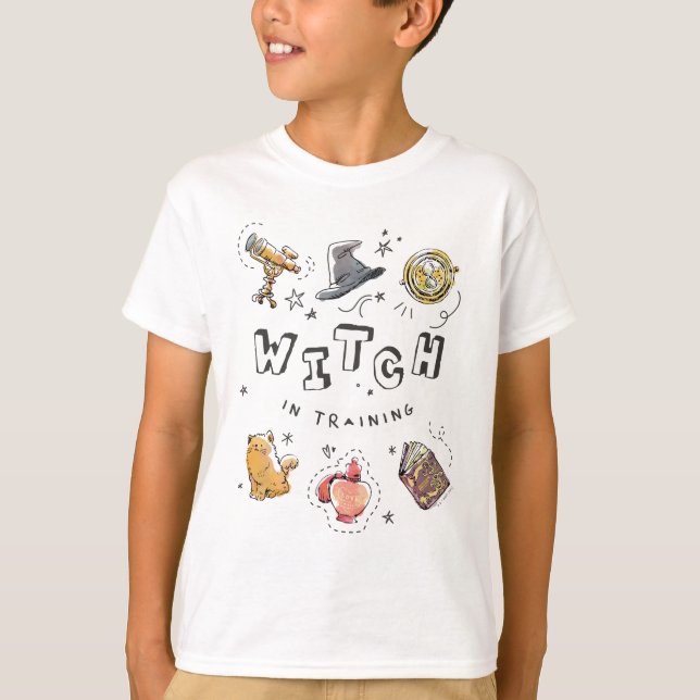 T-shirt HARRY POTTER™ | Sorcière en formation (Devant)
