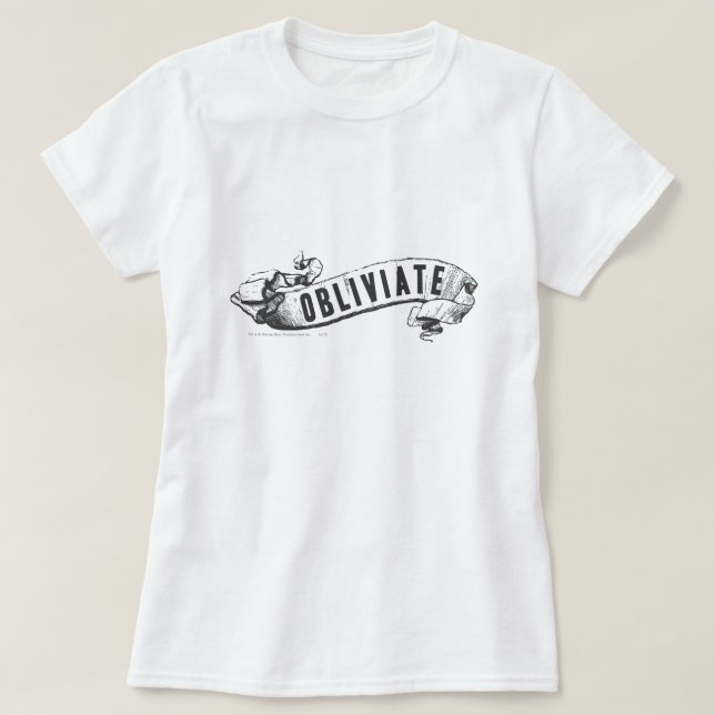 T-shirt Harry Potter Spell | Oblivier (Design devant)