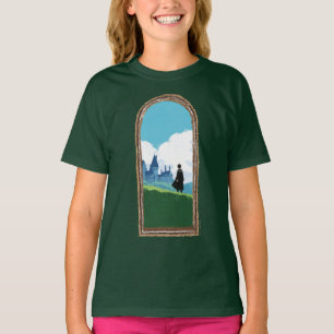 T-shirt HARRY POTTER™ Surplombant le château HOGWARTS™
