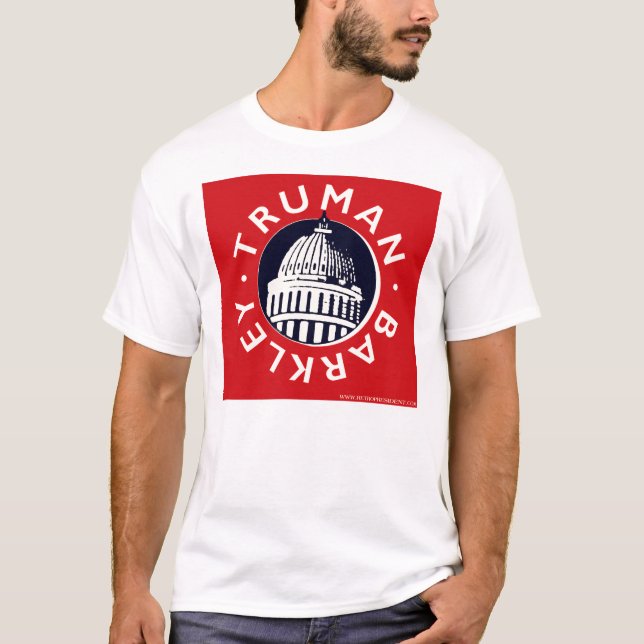 T-shirt Harry Truman-Alben Barkley (Devant)