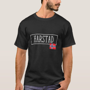 T-shirt Harstad Norvège Voyage Famille Séjour Enfants Homm