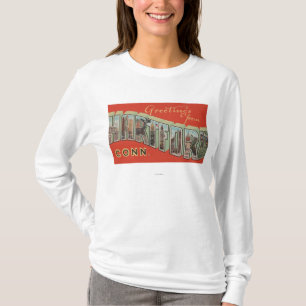 T-shirt Hartford, le Connecticut - grandes scènes 4 de