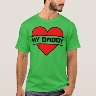 T-shirt Hartje J'aime mon père mon père doux Avec fa