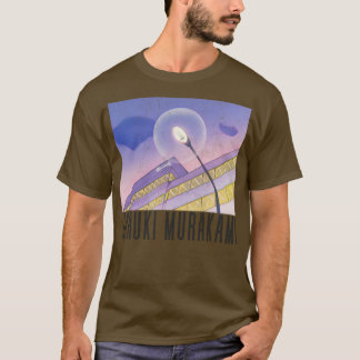 T-shirt Haruki Murakami Design d'art rétro1