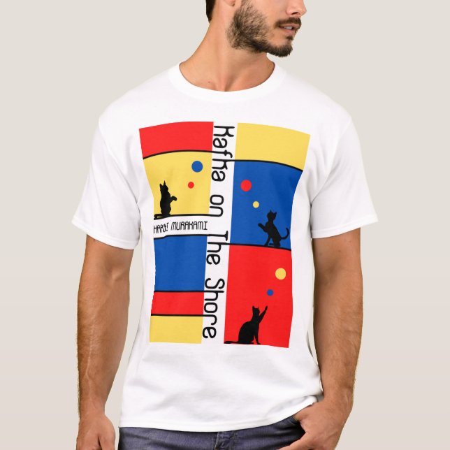 T-shirt Haruki Murakami Kafka sur le rivage à Bauhaus (Devant)