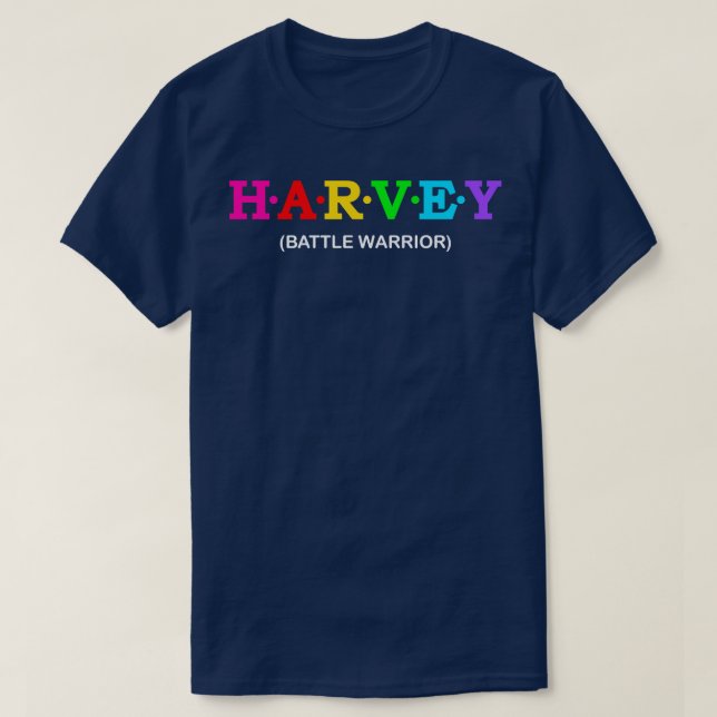 T-shirt Harvey Battle Warrior (Design devant)