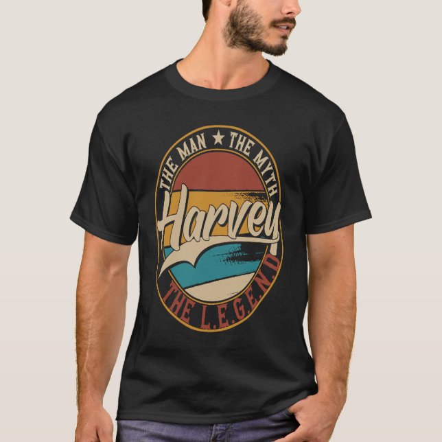 T-shirt Harvey L'homme le mythe la légende (Devant)