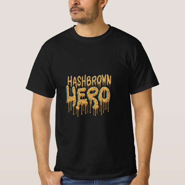 T-shirt Hashbrown Hero (Devant)