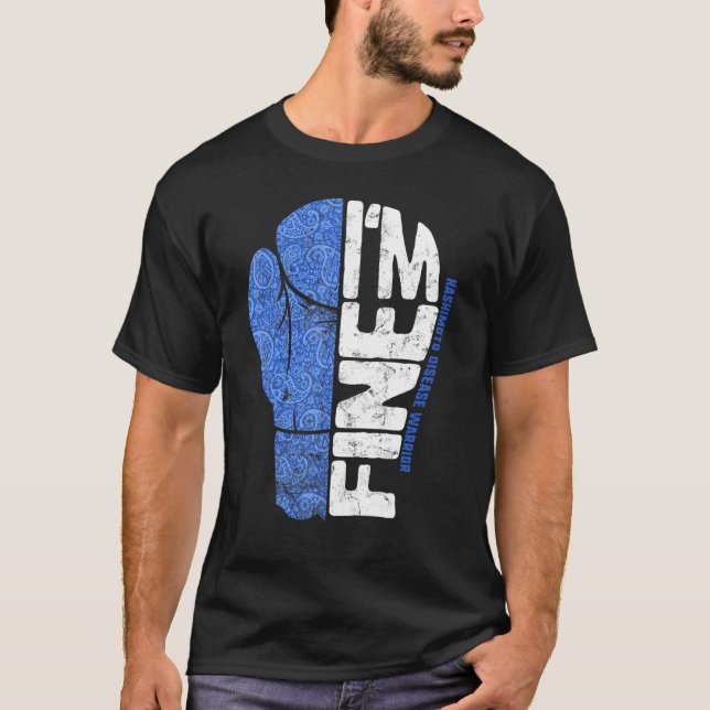 T-shirt Hashimoto Maladie Sensibilisation Je suis un bon g (Devant)