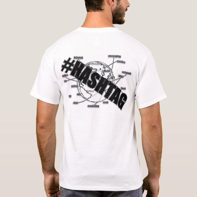 T-SHIRT HASHTAG (Dos)