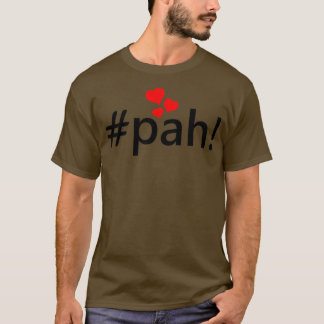 T-shirt Hashtag ASL Pah Hearts American Sign Language Desi