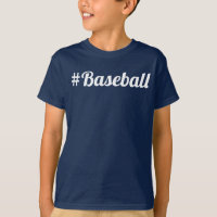 Hashtag de baseball Les fans de jeunes doivent avo