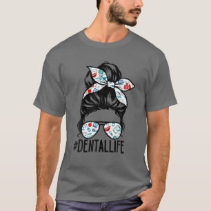 T-shirt Hashtag Vie dentaire Dental Hygiéniste Assistant M