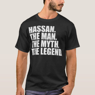 T-shirt Hassan Hassan Nom Hassan prénom