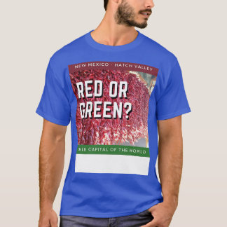 T-shirt Hatch Nouveau-Mexique Chili Capitol rouge ou vert